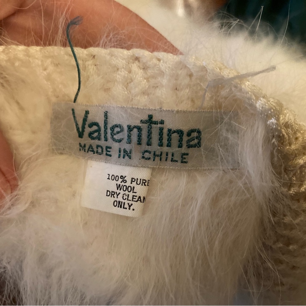 Valentina Cream Wool Cardigan - Picture 5 of 5